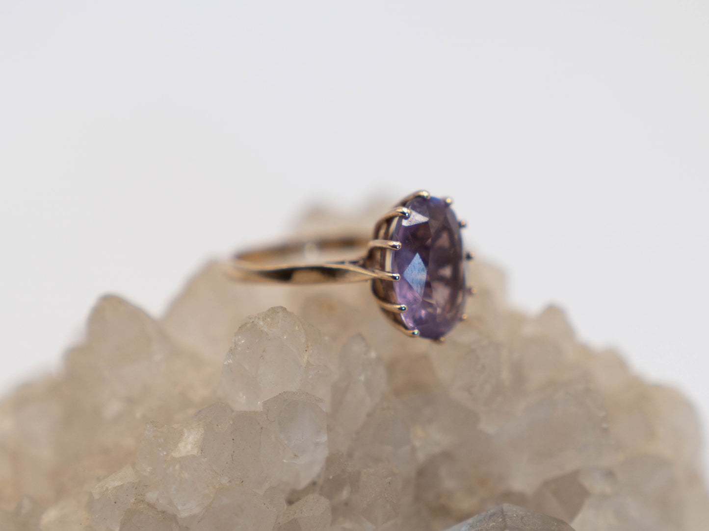 Crystalline Amethyst Money Magnet