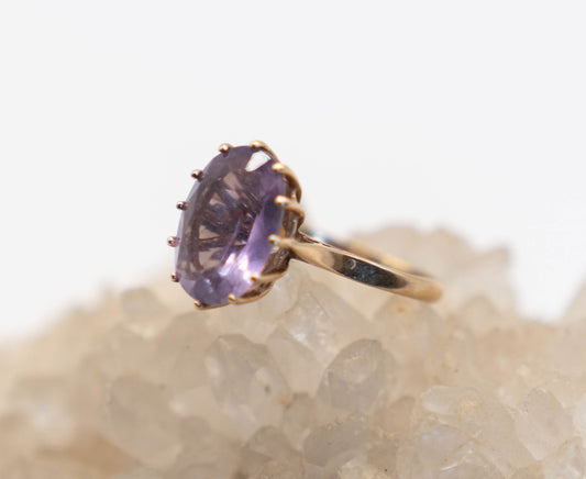 Crystalline Amethyst Money Magnet