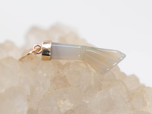 Blue Chalcedony Fist of Power