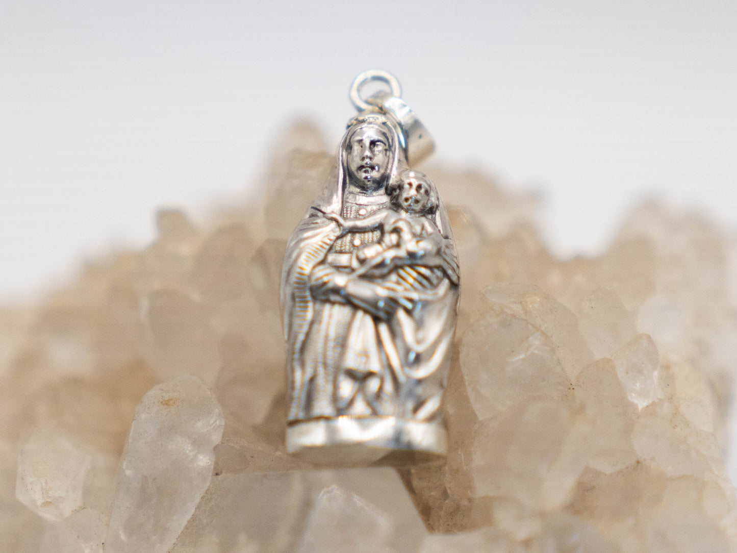 Black Madonna Secret Locket