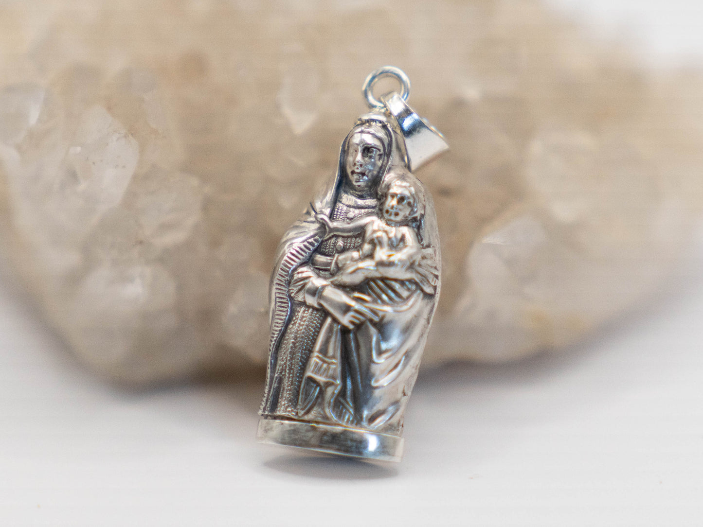 Black Madonna Secret Locket